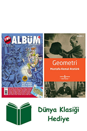 Ters Dergi Albüm 1 - Hayata Tersten Bak + Geometri + Dünya Klasiği Hediye