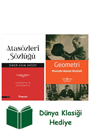 Atasözleri Sözlüğü + Geometri + Dünya Klasiği Hediye