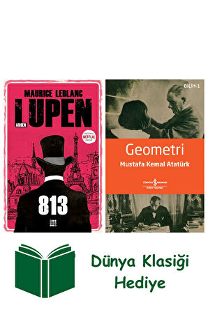 813 - Arsen Lüpen + Geometri + Dünya Klasiği Hediye