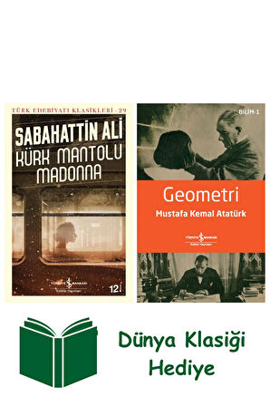 Kürk Mantolu Madonna + Geometri + Dünya Klasiği Hediye