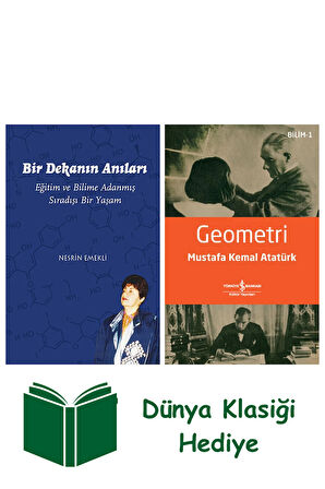 Bir Dekanın Anıları + Geometri + Dünya Klasiği Hediye
