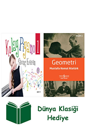 Kolay Piyano 1 + Geometri + Dünya Klasiği Hediye