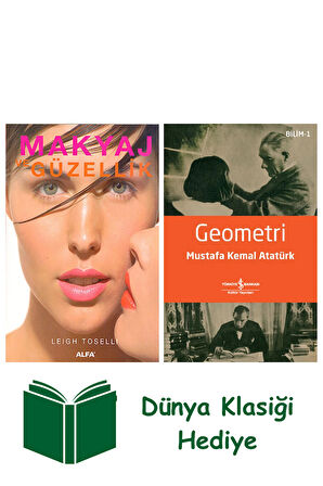 Makyaj ve Güzellik + Geometri + Dünya Klasiği Hediye