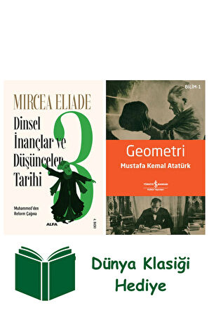 Dinsel İnançlar ve Düşünceler Tarihi 3 + Geometri + Dünya Klasiği Hediye