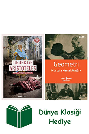 Dedektif Aristoteles + Geometri + Dünya Klasiği Hediye
