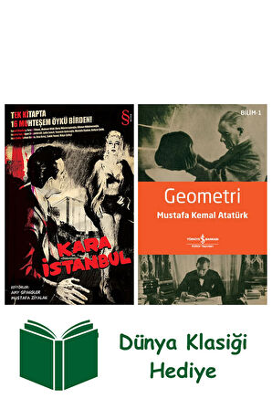 Kara İstanbul + Geometri + Dünya Klasiği Hediye