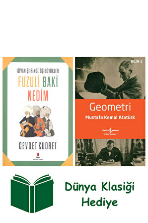 Fuzuli - Baki - Nedim + Geometri + Dünya Klasiği Hediye