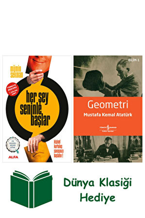 Her Şey Seninle Başlar + Geometri + Dünya Klasiği Hediye