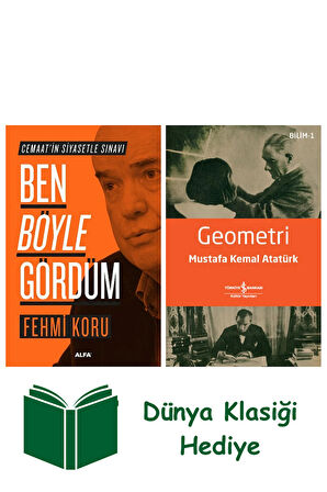 Ben Böyle Gördüm + Geometri + Dünya Klasiği Hediye
