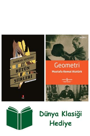 Sohrab Sepehri Bütün Şiirleri + Geometri + Dünya Klasiği Hediye