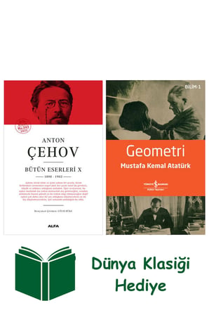 Anton Çehov Bütün Eserleri 10 (Ciltli) + Geometri + Dünya Klasiği Hediye