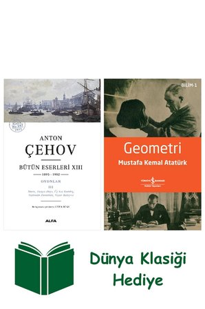 Anton Çehov Bütün Eserleri 13 + Geometri + Dünya Klasiği Hediye