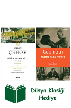 Anton Çehov Bütün Eserleri 12 + Geometri + Dünya Klasiği Hediye