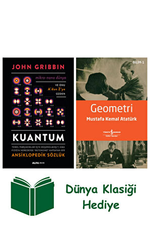 Kuantum Ansiklopedik Sözlük + Geometri + Dünya Klasiği Hediye