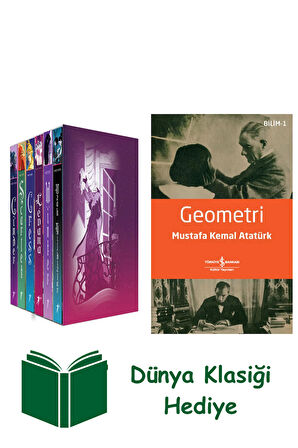 Ay Günlükleri Serisi Özel Kutulu Set + Geometri + Dünya Klasiği Hediye