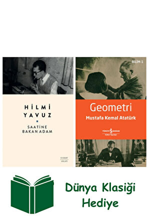 Saatine Bakan Adam + Geometri + Dünya Klasiği Hediye