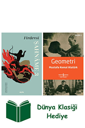 Şahnâme 3 + Geometri + Dünya Klasiği Hediye
