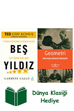 Beş Yıldız + Geometri + Dünya Klasiği Hediye