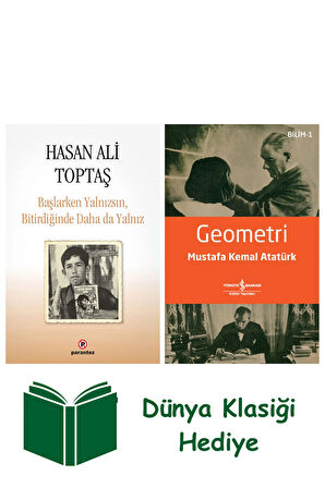 Başlarken Yalnızsın Bitirdiğinde Daha da Yalnız + Geometri + Dünya Klasiği Hediye