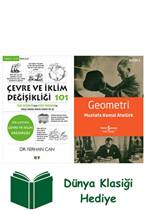 Çevre ve İklim Değişikliği 101 + Geometri + Dünya Klasiği Hediye