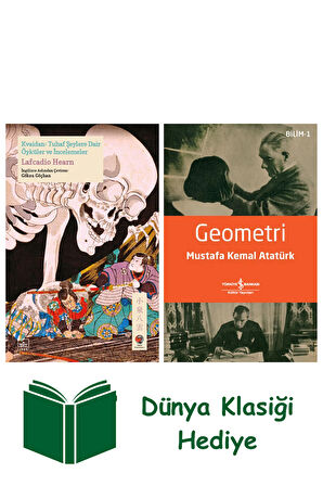 Kvaidan: Tuhaf Şeylere Dair Öyküler ve İncelemeler + Geometri + Dünya Klasiği Hediye