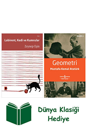 Labirent, Kedi ve Kumrular + Geometri + Dünya Klasiği Hediye