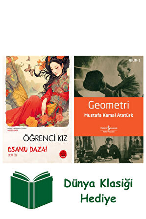 Öğrenci Kız + Geometri + Dünya Klasiği Hediye