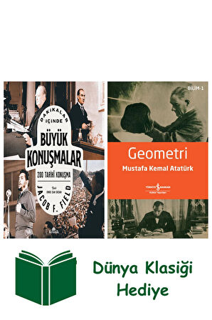 Dakikalar İçinde Büyük Konuşmalar + Geometri + Dünya Klasiği Hediye