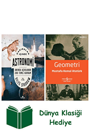Dakikalar İçinde Astronomi + Geometri + Dünya Klasiği Hediye