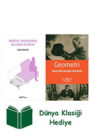 Mobilya Tasarımında Malzeme ve Detay + Geometri + Dünya Klasiği Hediye