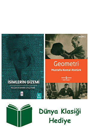İsimlerin Gizemi + Geometri + Dünya Klasiği Hediye