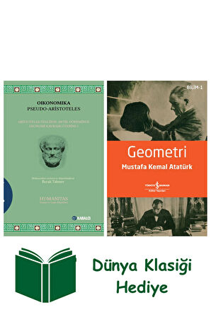 Oikonomika + Geometri + Dünya Klasiği Hediye