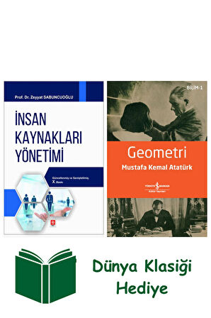 İnsan Kaynakları Yönetimi + Geometri + Dünya Klasiği Hediye