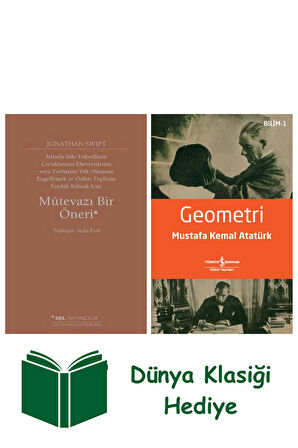 Mütevazı Bir Öneri + Geometri + Dünya Klasiği Hediye