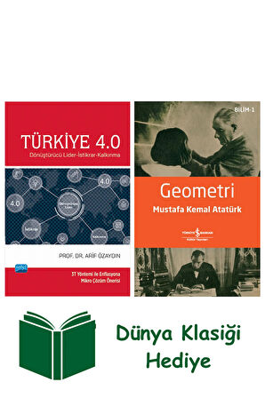 Türkiye 4.0 + Geometri + Dünya Klasiği Hediye