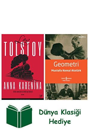 Anna Karenina + Geometri + Dünya Klasiği Hediye