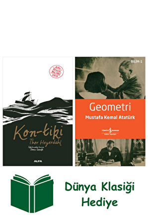 Kon-Tiki + Geometri + Dünya Klasiği Hediye