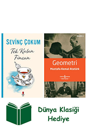 Tek Kalan Fincan + Geometri + Dünya Klasiği Hediye