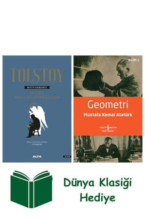 Tolstoy Bütün Eserleri 10 (Ciltli) + Geometri + Dünya Klasiği Hediye