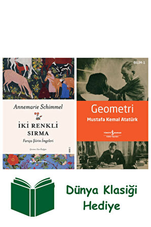 İki Renkli Sırma + Geometri + Dünya Klasiği Hediye