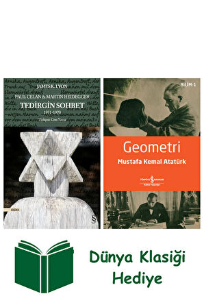 Paul Celan & Martin Heidegger - Tedirgin Sohbet + Geometri + Dünya Klasiği Hediye