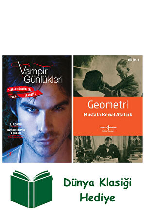 Vampir Günlükleri - Stefan Günlükleri Vol. 6 İradesiz + Geometri + Dünya Klasiği Hediye
