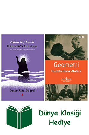 Aşkın İncisi Rabiatül Adeviyye + Geometri + Dünya Klasiği Hediye