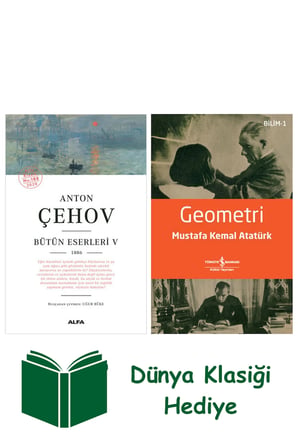 Anton Çehov Bütün Eserleri 5 + Geometri + Dünya Klasiği Hediye