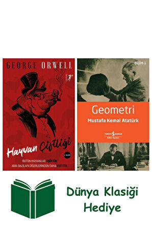 Hayvan Çiftliği + Geometri + Dünya Klasiği Hediye