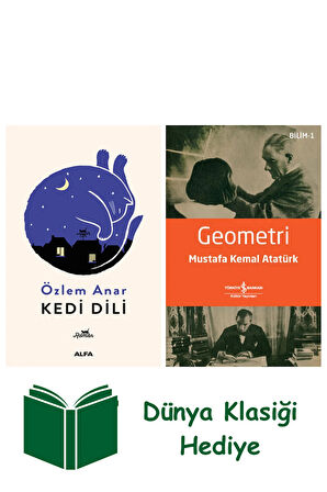 Kedi Dili + Geometri + Dünya Klasiği Hediye