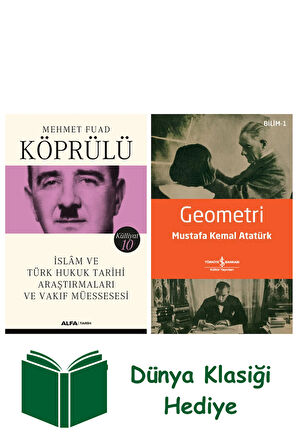 Mehmet Fuad Köprülü Külliyat 10 + Geometri + Dünya Klasiği Hediye