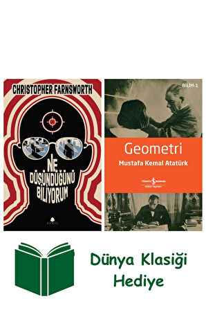 Ne Düşündüğünü Biliyorum + Geometri + Dünya Klasiği Hediye