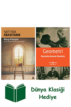 Kayıp Aranıyor + Geometri + Dünya Klasiği Hediye