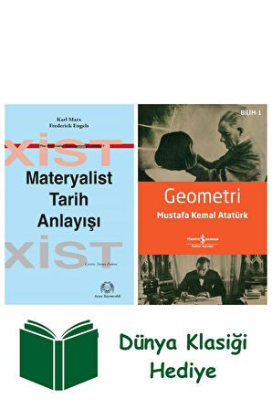 Materyalist Tarih Anlayışı + Geometri + Dünya Klasiği Hediye